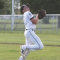 Mustang Camden Blain catches a foul ball to get the batting opponent out against the Worland Chiefs on Thursday, July 2nd. Rochelle Schultz