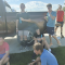 The Grizzly runners cool off with popsicles in a bit of shade following a hot practice this week. Pictured in front (l-r) are Derek Hedges and Tristan Kerchner. In back are James Demers, Liam Anderson, Rowan Hanusa and Ethan Haslem. Courtesy Photo