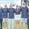 Members of the state qualifying Lovell High School golf team pose during the state golf tournament in Torrington last week. Pictured are (l-r) Hudson Miller, Rocco Rael, Kellan Jackson, Kenley Wilson, Kaeson Anderson and Madden Cooley. Courtesy photo