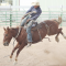 Monte Blank of Deaver competes in the ranch bronc riding competition at the Big Horn Rodeo Circuit Finals last Saturday afternoon in Thermopolis. Kaluha Patterson